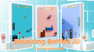 Bouncing Bottles 3D screenshot 1