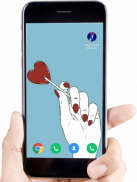 Finger Heart Wallpaper screenshot 7