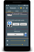 Bluetooth Music  Widget Battery FREE screenshot 1