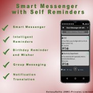Smart SMS Messenger with Self Reminders screenshot 8