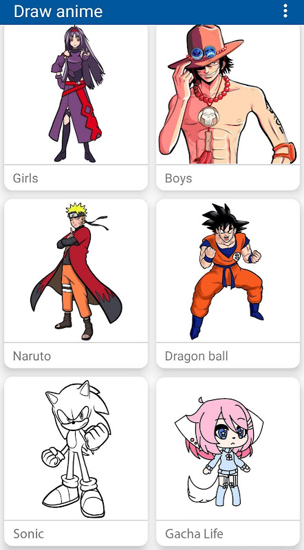 Drawing Tutorial Naruto (Step by Step) APK for Android Download