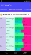 ESV Workout Organizer Lite screenshot 3