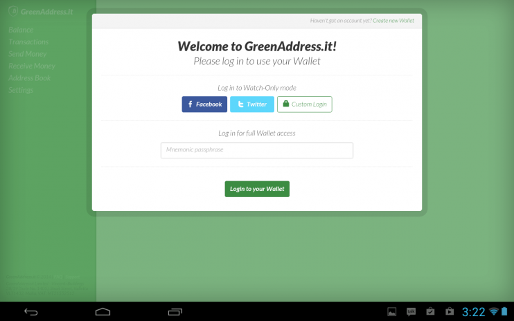 Greenaddress Bitcoin Wallet 0 0 88 Download Apk For Android Aptoide - 