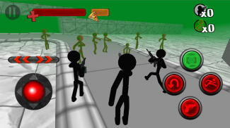 Stickman Zombie 3D screenshot 4