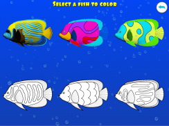 Dancing fishes 3D Coloring App screenshot 9