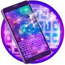 Colorful Galaxy Keyboard Theme Icon