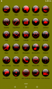 Red Glass Orb Icon Pack v9.8 (Free) screenshot 18