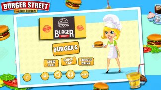 Burger Street - Cooking game screenshot 0