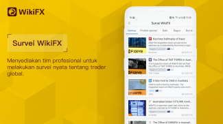 WikiFX-Aplikasi Pencarian Lisensi Broker Global screenshot 0