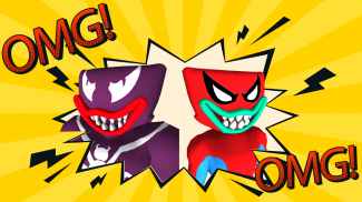 Superhero Monster Color Battle screenshot 6