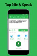 Write SMS by Voice screenshot 3