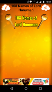 108 Names of Lord Hanuman screenshot 1