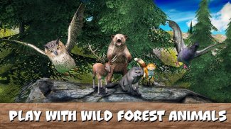 Wild Forest Survival: Animal Simulator screenshot 3