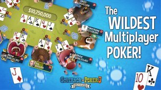 Governor of Poker 3 - เล่นคาสิโนออนไลน์การแข่งขัน screenshot 5