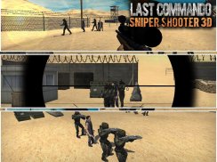 คอมมานโดล่าสุด: Sniper Шутер screenshot 9