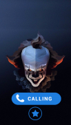 Pennywise fake call game screenshot 1