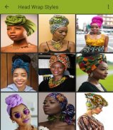 Head wrap styles - How to tie a head wrap screenshot 4