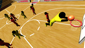 Stickman 3D Basketball screenshot 3