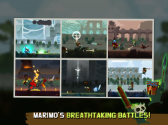 Marimo League : Be God, show Miracles on battles! screenshot 14