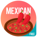 Complete recipe book for mexican food Icon