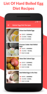 Hard Boiled Egg Diet Recipes : Boil Egg Diet App screenshot 5