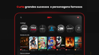 SKY+: TV+Streaming num só app screenshot 10