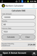 Banker's Calculator screenshot 1