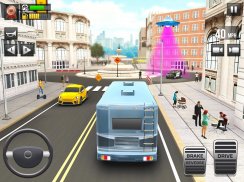 Экстремальное вождение автобуса: 3D симулятор 2019 screenshot 3