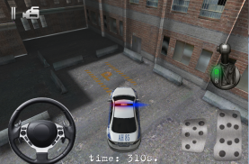 Police Car Parking Driver 3D screenshot 0