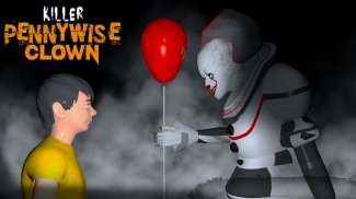 Pennywise Killer Clown Horror screenshot 1