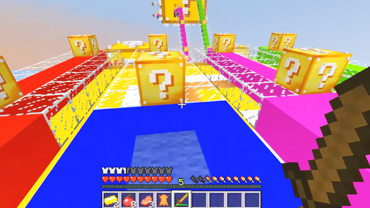 Spiral Lucky Block Race