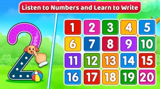 123 números: Matemática Jogos screenshot 1