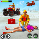 Snow ATV Quad Bike Ambulance Rescue Game