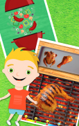 BBQ Cooking Game Propane grill screenshot 1