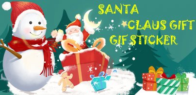 Santa Claus Gift GIF Sticker