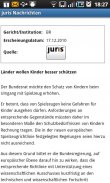 juris Nachrichten screenshot 1