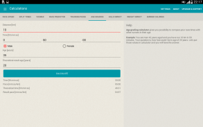 Calculateur de course screenshot 14