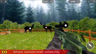 Sniper Range Target Shooter - Gun Shooting World screenshot 3