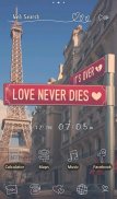 Paris wallpaper Signs of Love screenshot 4