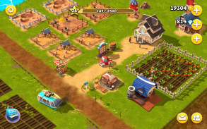 Happy Town Farm-spiele: Dorfleben & Bauernhof screenshot 0