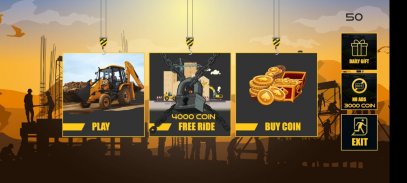 Excavator Jcb City Mission Sim screenshot 2