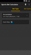 Sports Bet Calculator screenshot 3