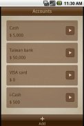 Money Notes Lite screenshot 4