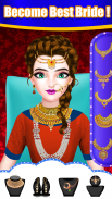 Indian Girl Bridal Makeup Game screenshot 0