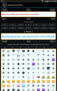 Cool text, symbols, letters, emojis, nicknames screenshot 8