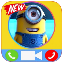 call, chat minion video call simulation Icon