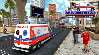 Emergency Rescue Ambulance Driving Simulator 2019 screenshot 3