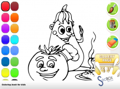 vegetable coloring book screenshot 10