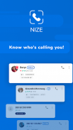 Nize - معرف المتصل ، حظر المكالمات screenshot 2