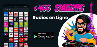 Radios en Ligne: + 400 radios